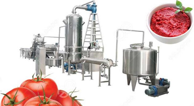 2.5T/H Complete Tomato Paste Processing Equipment Machine