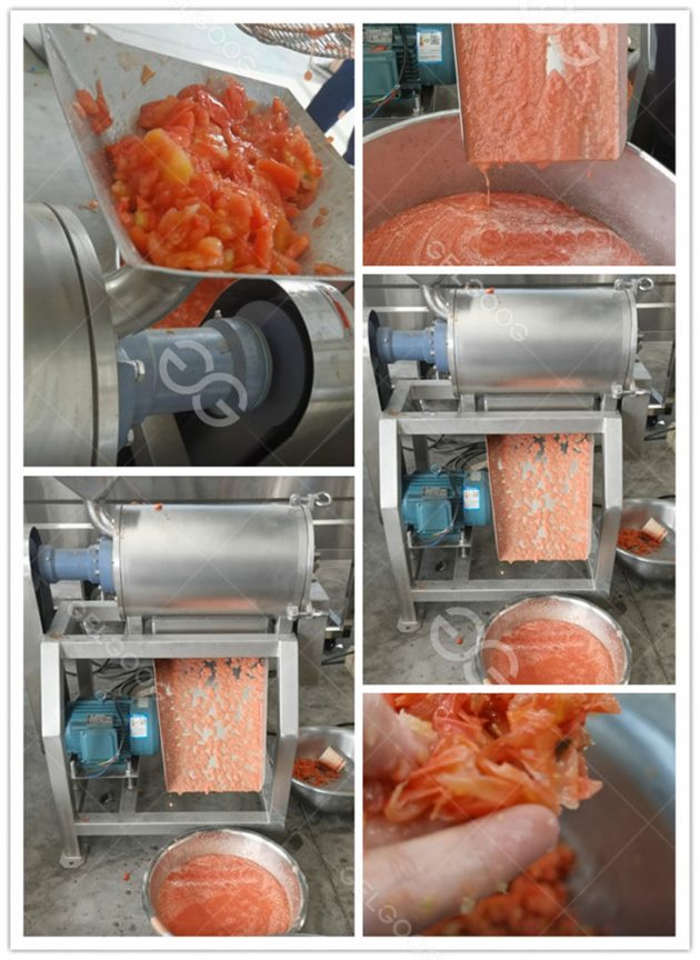 300KG / H Tomato Paste Production In Nigeria