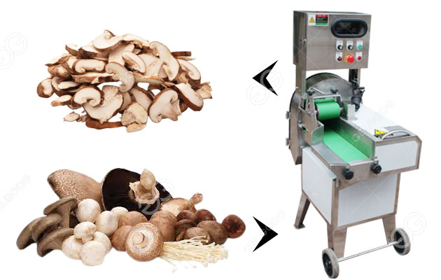 Mushroom Slicer Machine Adjustable Rolling Cutter
