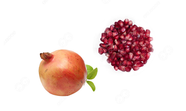 pomegranate processing